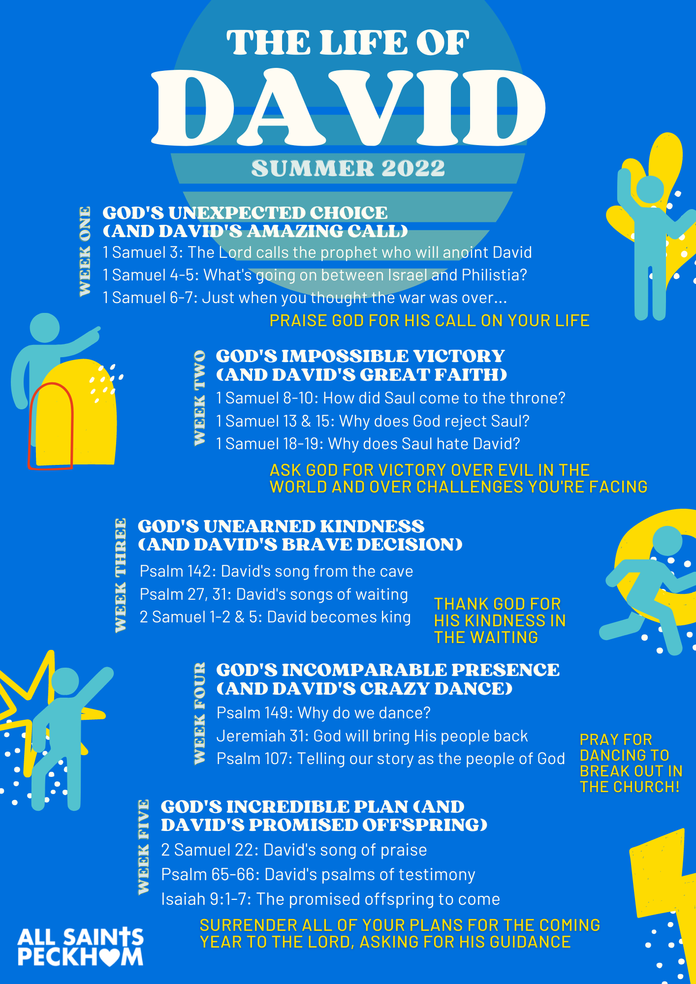 Life of David Reading Plan (A4 Document)