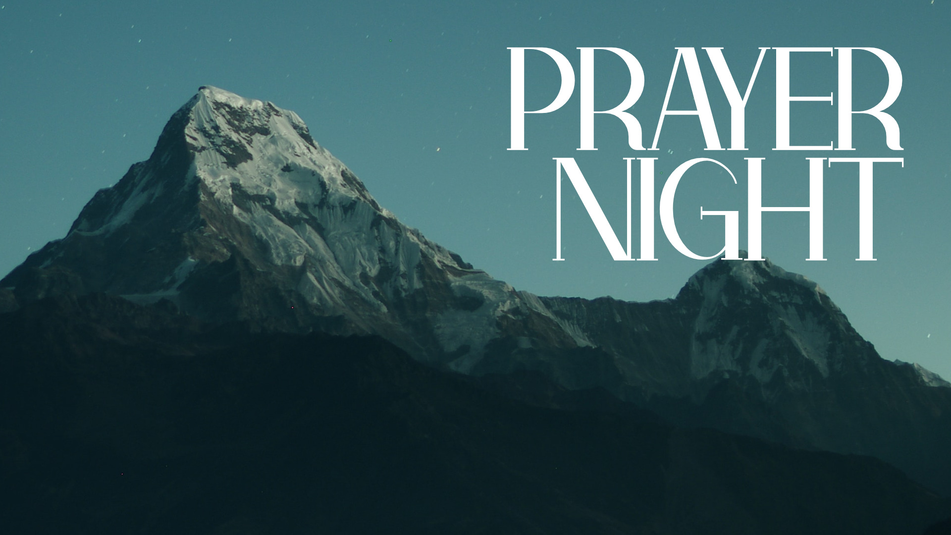 Prayer Night - no date